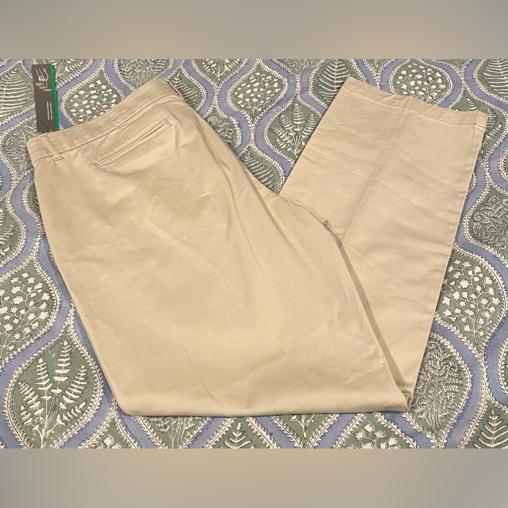 JM Collection Tan Trousers nwt. - Picture 3 of 6